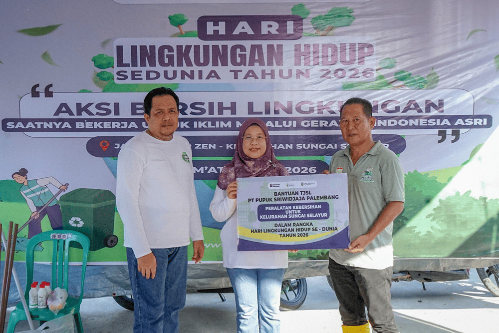 Pusri Ajak Warga Kelola Sampah Lewat Program Kampung Sehati