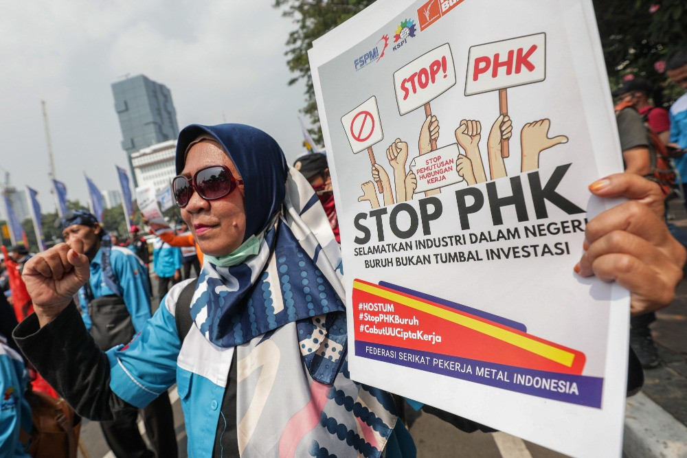 Said Iqbal Ungkap 4 Perusahaan Terancam PHK Massal, Ini Biang Keroknya
