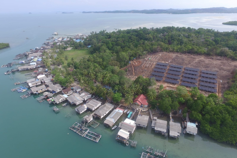 Pertamina NRE dan Kemenkop Bangun PLTS Kopdes Merah Putih di Pulau Sembur-Batam