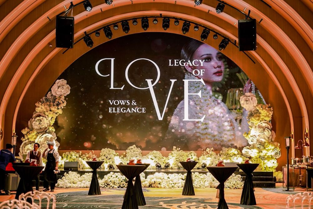 Gelar ‘LOVE’, Legacy Ballroom Bidik Tren Pernikahan Tradisional