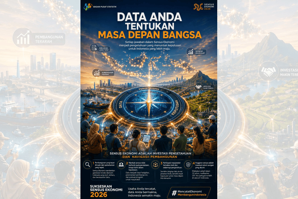 Sensus Ekonomi: Investasi Pengetahuan untuk Navigasi Pembangunan