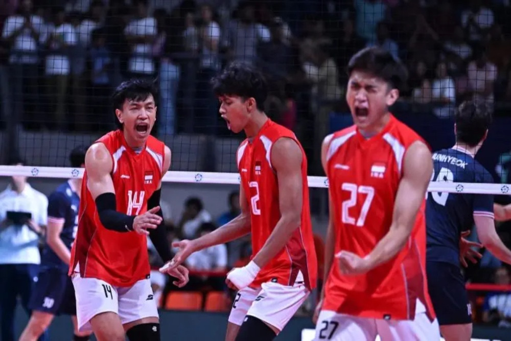 Timnas Voli Indonesia Peringkat ke-43 Dunia Usai Juara Piala Asia AVC Putra 2026