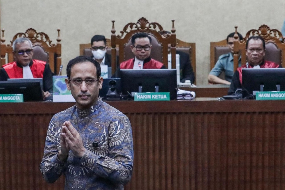 Hakim Minta Kejagung Usut TPPU, Usai Tolak Tuntutan Rp4,8 Triliun Nadiem Makarim