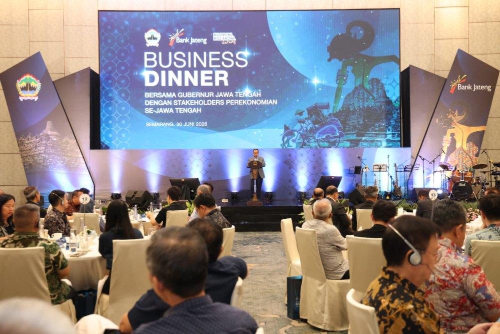 Bank Jateng Gelar Business Dinner, Hadirkan Investor dan Pelaku Usaha