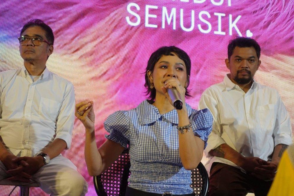 Andien Libatkan 2 Anaknya di Album Sehidup Semati, Ini Alasan di Baliknya