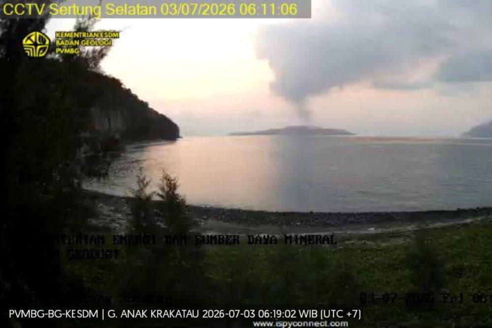 Status Gunung Anak Krakatau Siaga! Masyarakat Diimbau Tidak Mendekat