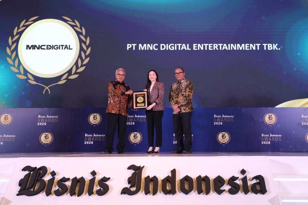 Unggul di Sektor Media dan Hiburan, MNC Digital Entertainment Raih Penghargaan BIA 2026