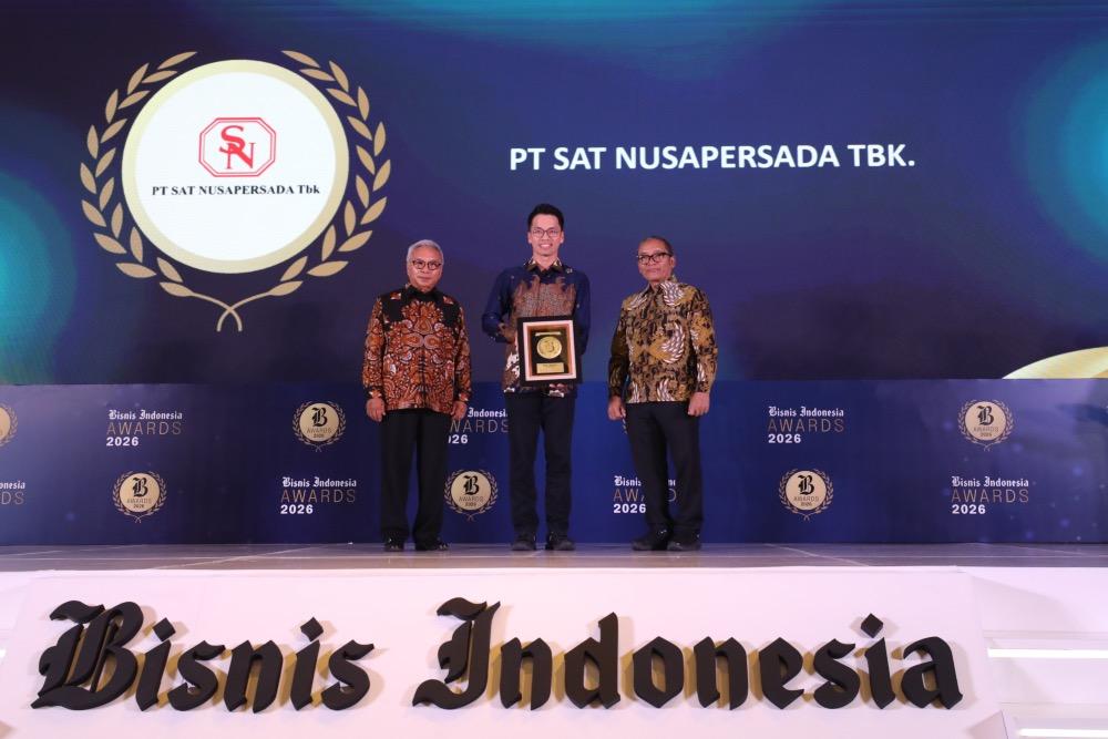 PT Sat Nusapersada Tbk. (PTSN) Sabet Penghargaan di BIA 2026
