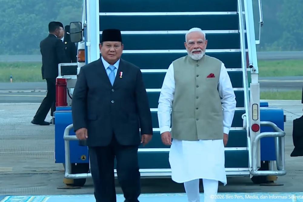 Indonesia-India Siapkan 7 MoU, Pertahanan hingga Teknologi Jadi Prioritas