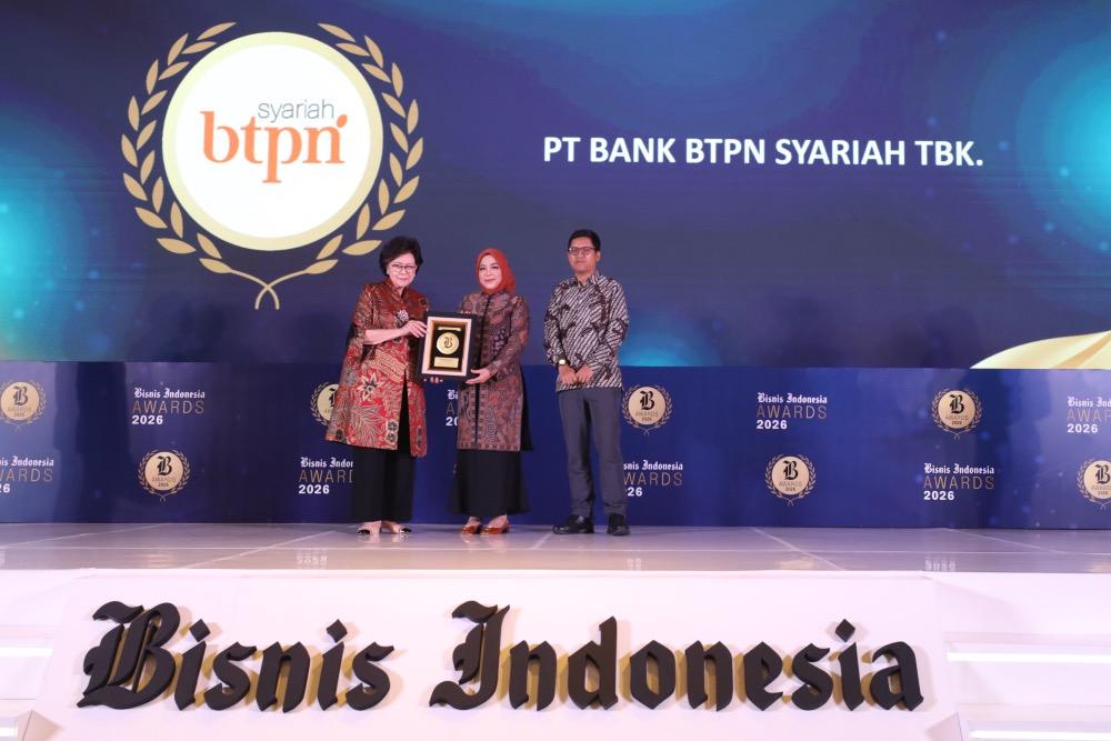 BTPS jadi Bank Terunggul Kategori Bank Syariah di Ajang BIA 2026