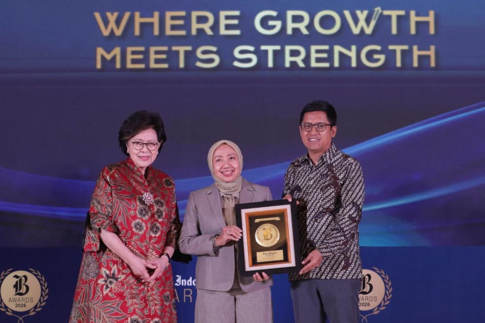 Bank Jatim Raih Bisnis Indonesia Award 2026 Kategori BPD Aset di Atas Rp40 Triliun