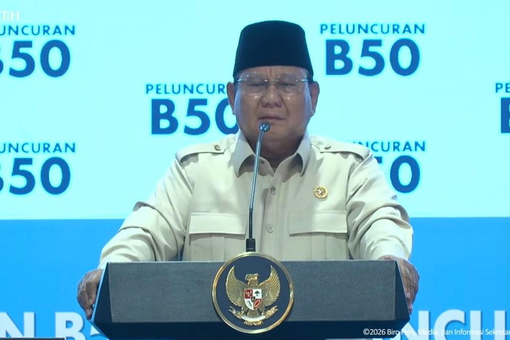 Prabowo Minta Tokoh Pengembang Biodiesel B50 Diberi Tanda Kehormatan