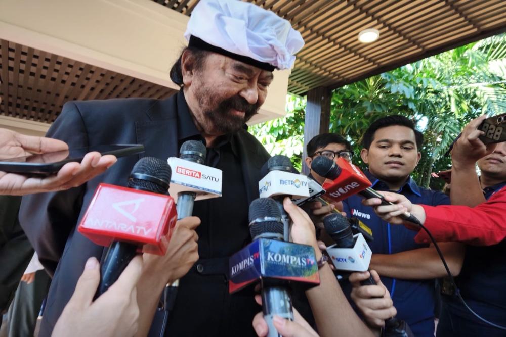 Ketum NasDem Surya Paloh Layaknya Kehilangan Adik atas Wafatnya Rachmat Gobel