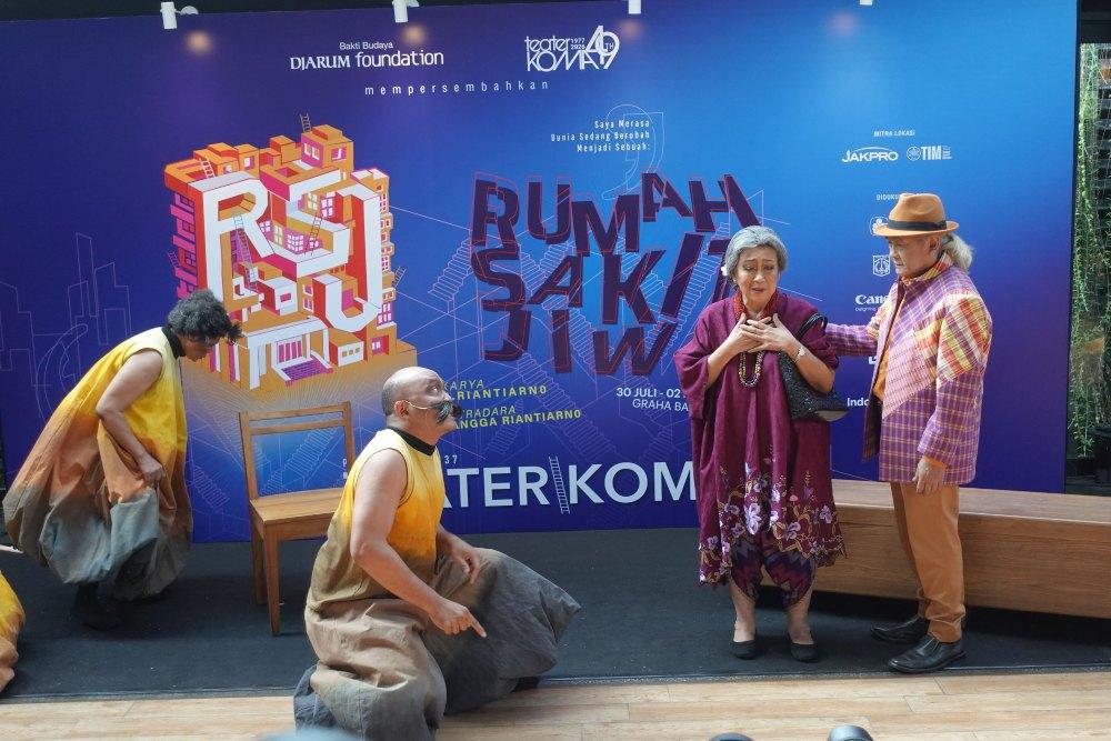 Setelah 35 Tahun, Teater Koma Bakal Pentaskan Lagi Lakon Rumah Sakit Jiwa