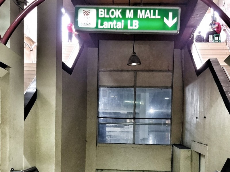 Berita Foto: Blok M Mal Dulu Ramai, Kini Sepi Karena Pandemi