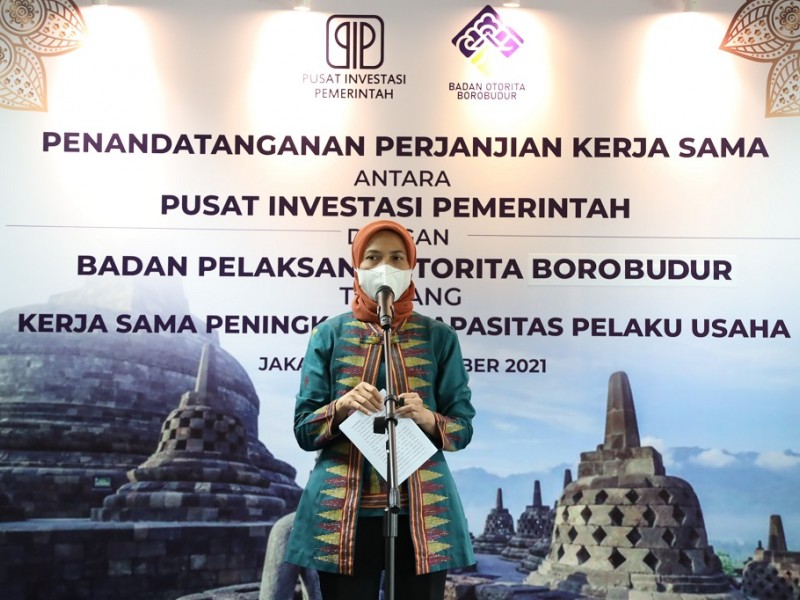 Perluas Penyaluran Pembiayaan UMi, Pusat Investasi Pemerintah dan Badan Pelaksana Otorita Borobudur Saling Bersinergi