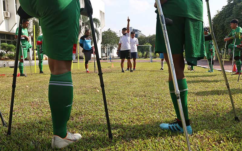 Foto-Foto Tim Nasional Garuda INAF Berlatih Menembus Keterbatasan 