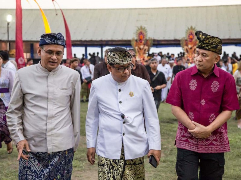 PT Pupuk Kalimantan Timur (Pupuk Kaltim) bekerjasama dengan Yayasan Puri Kauhan Ubud menggelar Pertunjukan Orkestra Semesta bertajuk “Ghurnita Samudra Murti”./JIBI-Istimewa