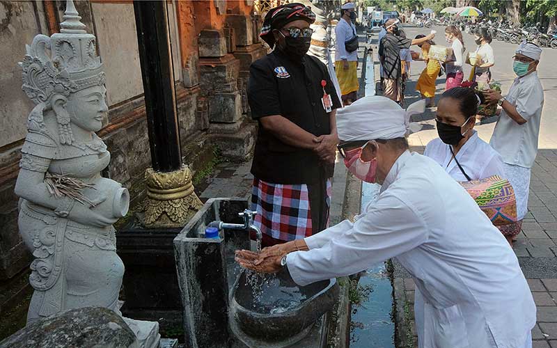 Foto-Foto Adat dan Budaya di Bali saat Pandemi Covid-19