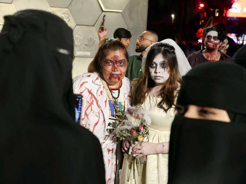 Perayaan Halloween di Arab Saudi Viral, Ini Foto-Foto Keseruannya