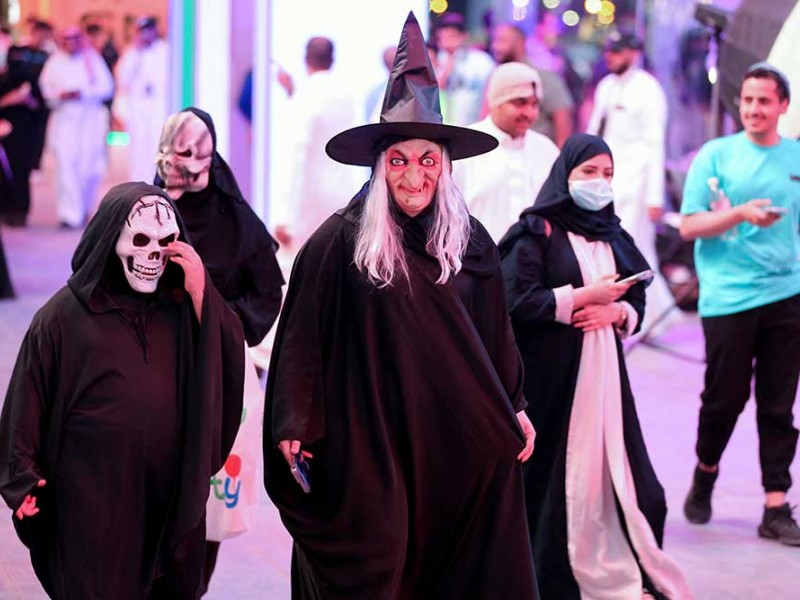 Perayaan Halloween di Arab Saudi Viral, Ini Foto-Foto Keseruannya