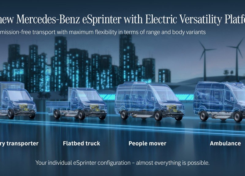 Mercedes-Benz Vans Umumkan eSprinter Generasi Baru