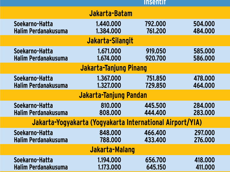 Promo Tiket Pesawat Setelah Insentif Pemerintah, Ini Simulasinya