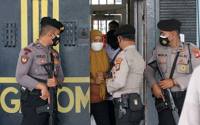 Foto-Foto Suasana Terkini Lapas Klas 1 Tangerang Pasca Kebakaran