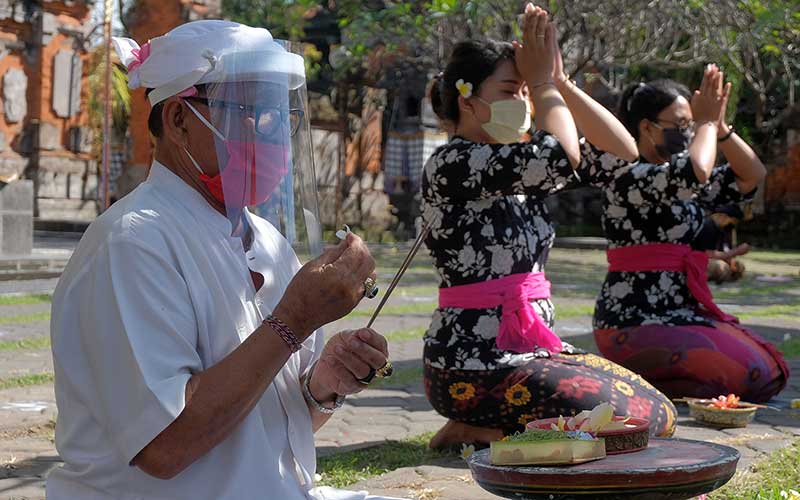 Foto-Foto Adat dan Budaya di Bali saat Pandemi Covid-19