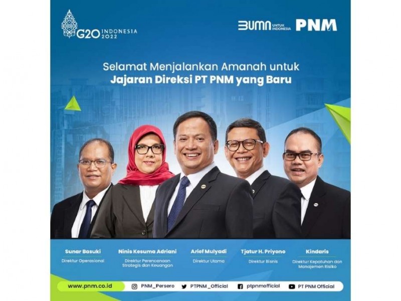 PNM Resmi Miliki Susunan Komisaris dan Direksi Baru