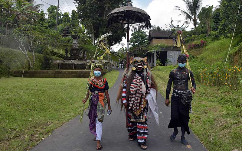 Foto-Foto Adat dan Budaya di Bali saat Pandemi Covid-19