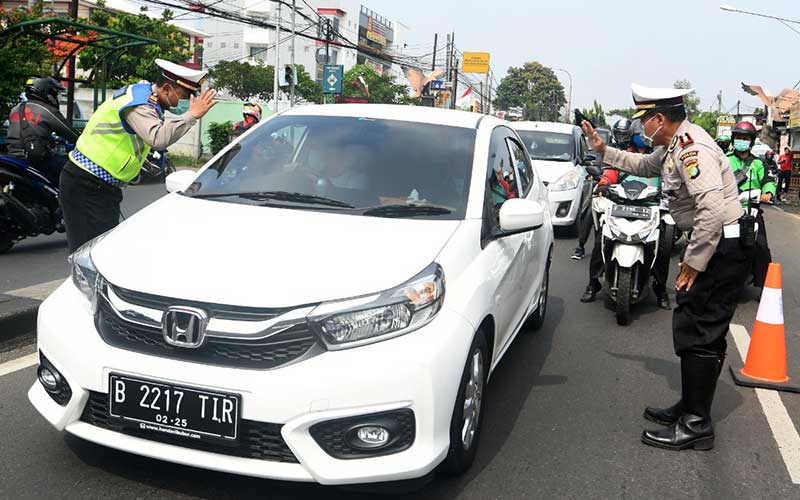 BERITA FOTO : Suasana Jakarta Saat Pemberlakuan PSBB