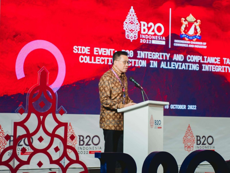 B20: Tindakan Kolektif Wujudkan Integritas dan Kepatuhan Sektor Bisnis dan Pemerintahan