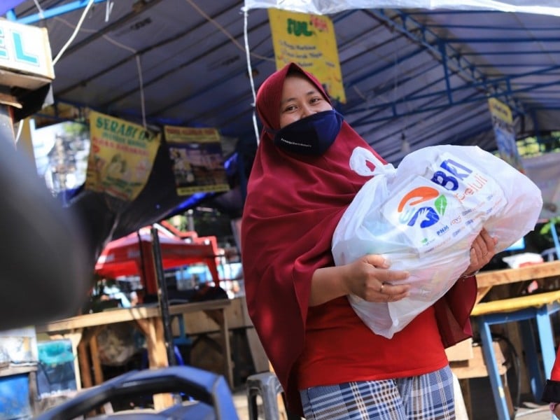 Berbagi Bahagia di Bulan Ramadan, BRI Group Bagikan 80.000 Paket Sembako ke Panti Asuhan, Panti Werdha dan Masyarakat Umum