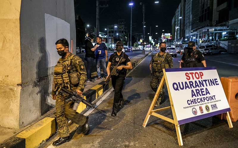 BERITA FOTO : Begini Suasana Lockdown di Berbagai Negara