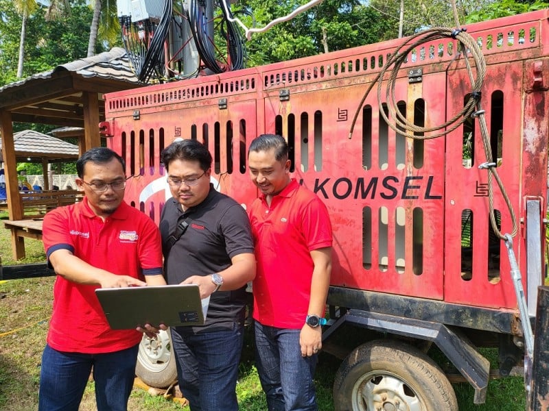 Komitmen Akses Broadband 4G/LTE Telkomsel Dukung Penguatan Telekomunikasi di Ajang World Surf League (WSL) Krui Pro 