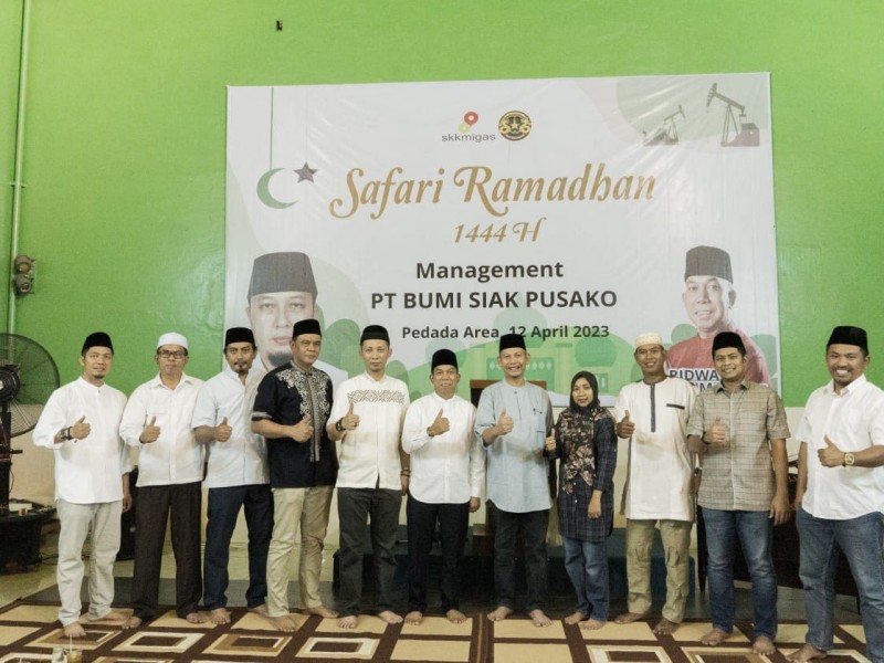 Bumi Siak Pusako Bagi 850 Paket Ramadhan di Pedada Siak
