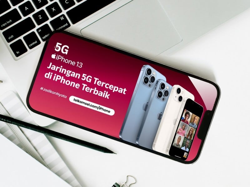 Telkomsel Hadirkan Bonus Kuota Data 5G Hingga 50GB di Paket Bundling iPhone 13 Terbaru