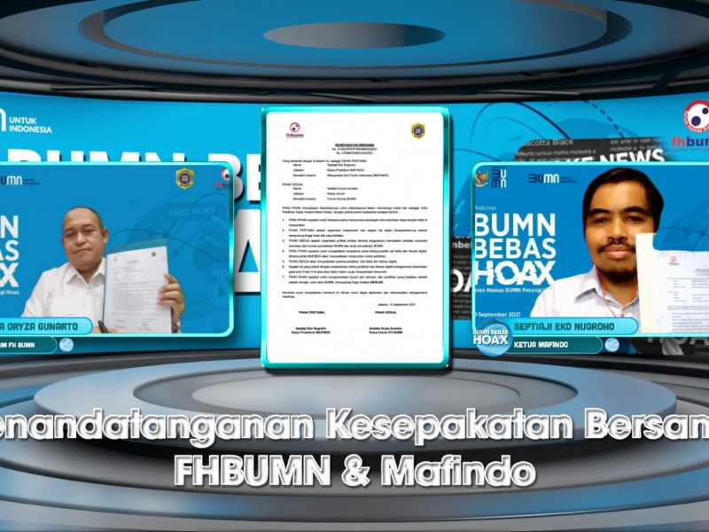 Komitmen Kementerian BUMN & Forum Humas BUMN Jadi Ujung Tombak Atasi Hoax