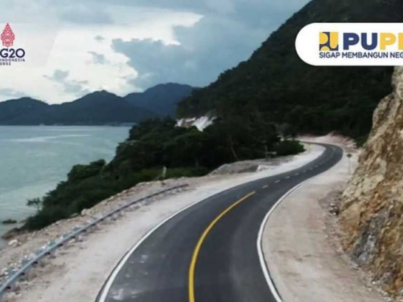 Keren! Jalan Baru di Pulau Natuna Suguhkan Pemandangan Indah