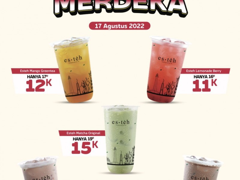 Kumpulan Promo Kuliner 17 Agustus: McD, Ichiban Sushi, Street Boba Harga Rp17 Ribu