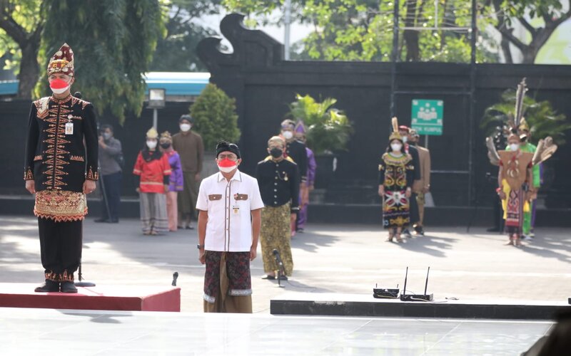 Warna-Warni Budaya Indonesia Hiasi Peringatan Sumpah Pemuda Jateng