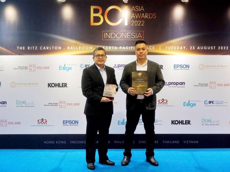 Paramount Land Masuk Top 10 Developer Dalam Ajang BCI Asia Awards 2022