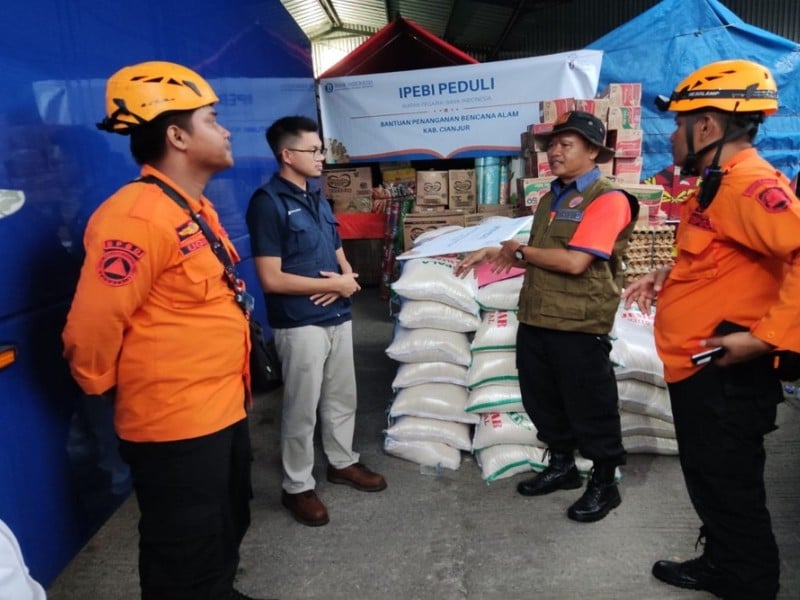 Ikatan Pegawai Bank Indonesia Salurkan Bantuan ke Cianjur