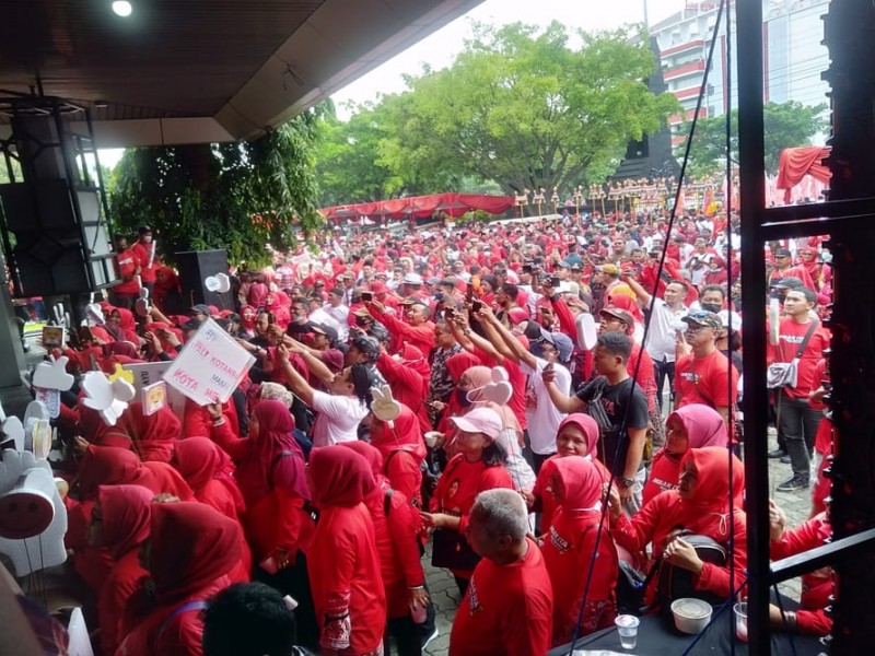 Megawati Soekarnoputri Hadiri Pelantikan Wali Kota Semarang