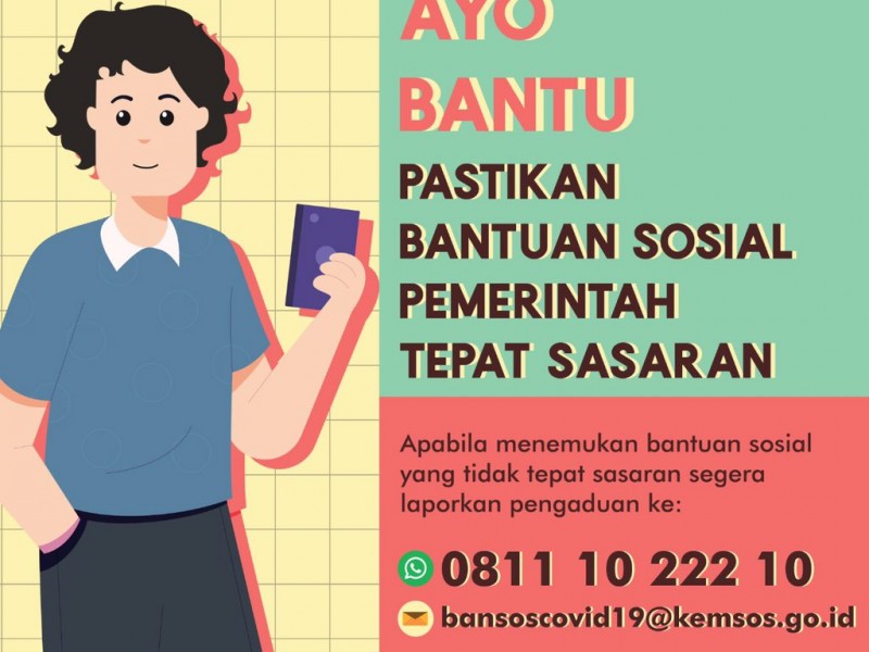 Layanan pengaduan bansos