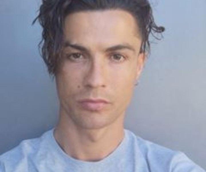 Christian Ronaldo gondrong long hair