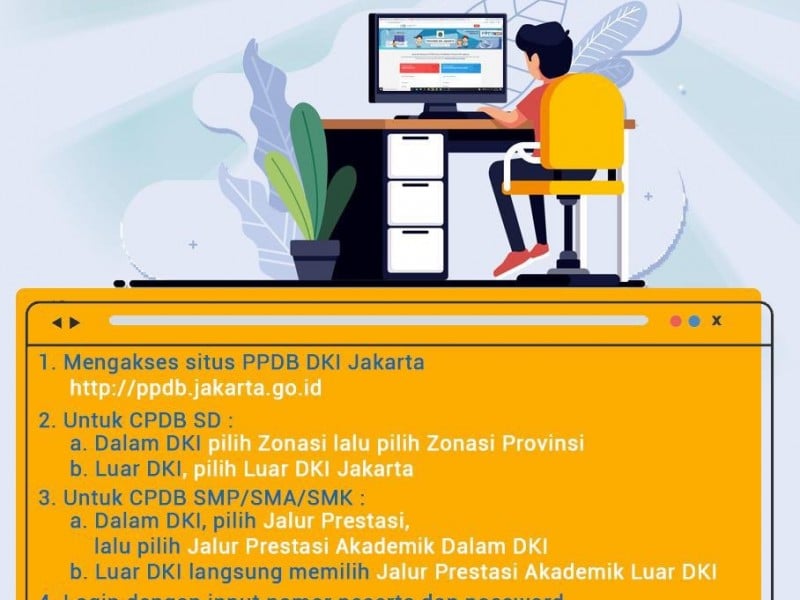 PPDB Jakarta 2020 : Berikut Cara Daftar Jalur Prestasi