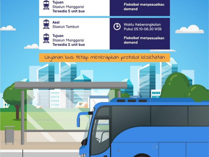 Simak, Jadwal Layanan Bus Gratis Jabodetabek 6 Juli 2020