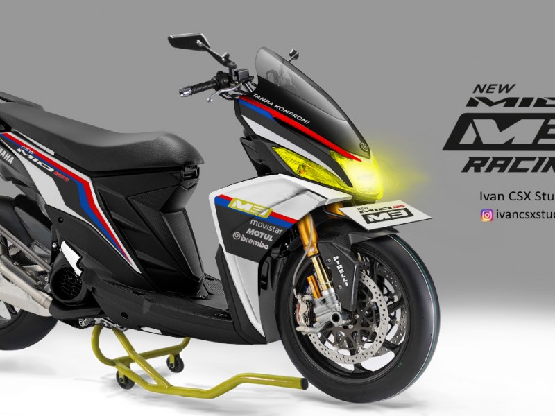 Inspiratif! Ini Karya Pemenang Yamaha Digital Custom Generasi 125